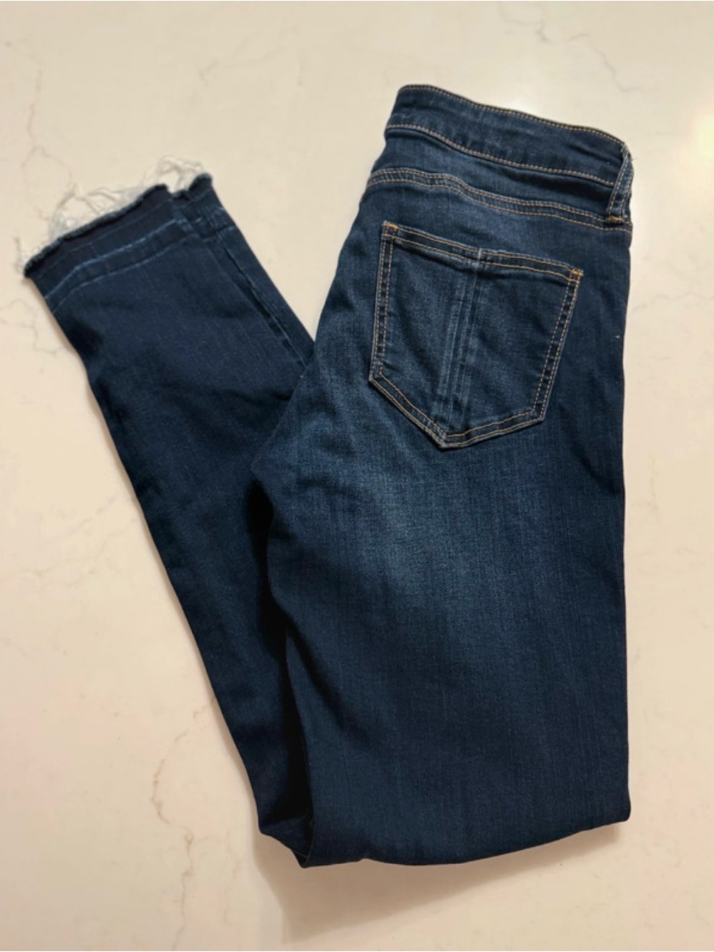 Prosperity Denim Jeans Size 28 Dark Wash Raw Hem
Skinny Jeans